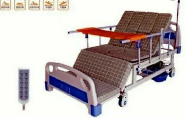  1 تخت تواليت سرير طبي كهربائي بفتحه للاخراج
