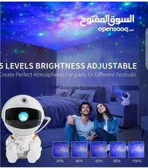  7 Astronaut Star projector Nebula Galaxy projector night light