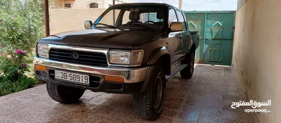  17 بكم هايلوكس فورويل موديل 1993 للبيع او للبدل على سيارة