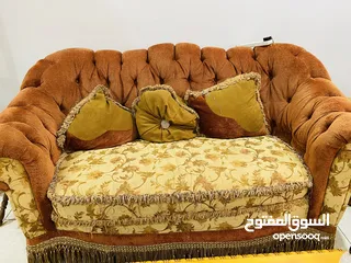  1 Sofa set and tables