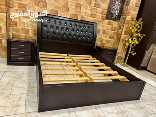  2 غرفه نوم ماستر تفصيل خشب لاتيه وقشره بلوط مستخدمه بحاله ممتازه