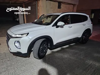  13 هونداي سنتافيه 2020 ترخيص 19 للبيع. 7 ركاب اصل .عداد قليل