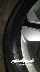  6 4 تاير هوندا  سفك الاصلي honda civic tires