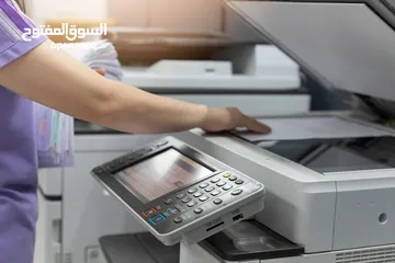  2 الطابعات مع التوصيل والتركيب