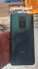  4 هاتف Xiaomi note 9 للبيع بجودة جيدة مستعملة عرض خاص فقط  بلون تركوازي جميل