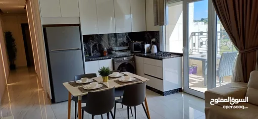  19 شقق فندقيه مفروشة مميزة vip بأجمل مناطق عمان طريق المطار ودير غبار والجبيهه