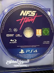  1 لعبه بلاستيشنNeed For Speed Heat 4 عربي