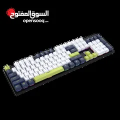  4 FANTECH ATOM104S MK878S MECHANICAL GAMING KEYBOARD MORI EDITION WHITE  كيبورد فانتيك الجديد كليا