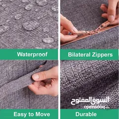  16 شنط تخزين صناديق ترتيب الملابس عدد 3 حجم كبير صناديق تخزين ملابس - Clothes Organiser صندوق تخزين قما