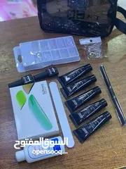  2 عرض الموسم وصل  بكج بولي جل كامل من ماركة ريسيال  الحل المثالي للي بتحب تعتني بأظافرها من بيتها
