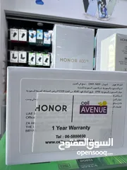  11 Honor 400 ( 256 GB / 12 RAM ) 5G  هونر 400 جديد بالكرتونة معه السماعات الاصلية  و الكفر الاصلي شركة