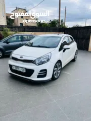  1 كيا برايد 2016 اتومات فل اضافات مع فتحه سقف عداد 50 فحص دهان الشركة للبيع علكاش والبدل وارد