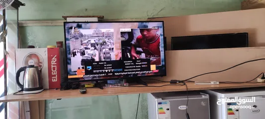  4 شاشه للبيع 43سمارت نوع جنرال دلكس