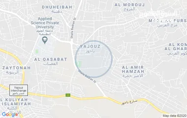  5 أرض للبيع في شفا بدران حوض مرج الاجرب مميزة شارعين