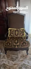  3 طقم كنب وطاولات خشب زان