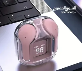  7 سماعات لا سلكية بلوتوث... بميزة الغاء الضوضاء وتتحكم فيها باللمس.... اقتران تلقائي بالهاتف واللابتوب