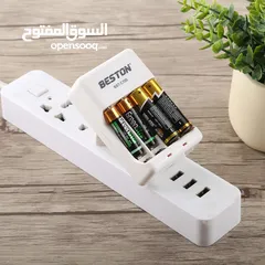  5 شاحن بطاريات AA+AAA+9V