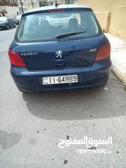  4 بيجو 307 موديل 2004 جير عادي