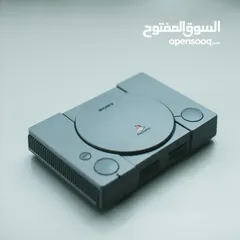  4 بلايستيشن ون معدل بشغل سيديات كوبي مع إيد وفلاشة