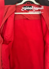  3 Authentic Ferrari Red Rain Jacket (Sale Tag Attached) - Size M