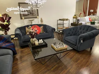  2 The One Sofa Set with Coffee & Side Tables - Like new condition