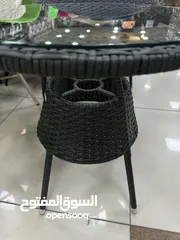  2 طقم راتان حدائق