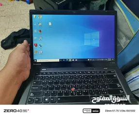  1 لابتوب لينوفو كور اي 7الجيل الخامس تتش للبيع