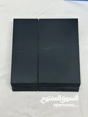  4 بلايستيشن 4 "1تيرا" بكرتونته مع اربع العاب  PS4 “1T”and four games