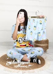  3 بيجامات الصيف صارت متوفرة عند افرودايت   البيجامة ثلاث  قطع  او قطعتين من وزن 40 لوزن 70 فري سايز