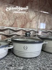  4 طقم طناجر 5 قطع