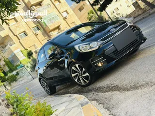  3 كيا ريو 2016 فل مع فتحه مميزه لون اسود نادر ومميز بالنضافه