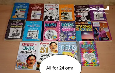  1 Wimpy kid  and Dork diaries