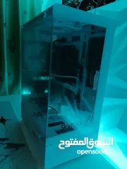 7 كمبيوتر العاب Gaming Pc بحاله الوكاله استعمال خفيف المواصفات بالوصف :) لون أبيض كيس حوض سمك