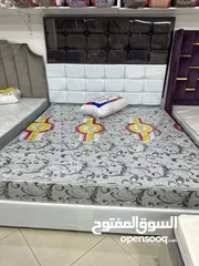  19 Single bed, single and half bed, mattress, double bed,metal bed,سرير نفر ونص،سرير مفرد،سرير حديد