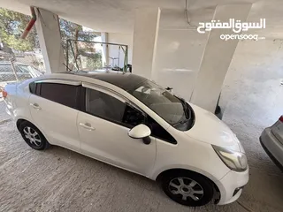  20 كيا برايد 2016 سقف اسود فحص ولا ضربة (((اتوماتيك 4 غياااار )))