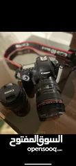  2 كاميرا كانون 6d mark ii مع عدستين كانون