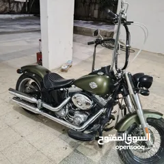  2 harley softail slim
