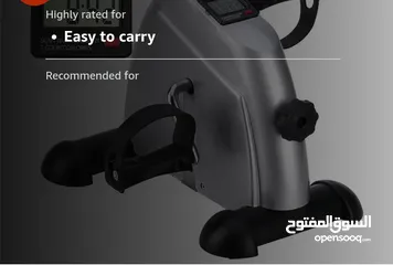  6 New Arrival MINI PEDAL EXERCISE BIKE  With Safety Fastening Strip  دراجة تمرين جديدة ذات دواسة صغيرة