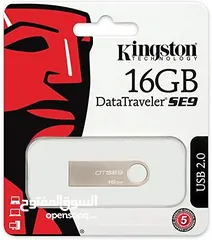  5 فلاشات كينجستون مساحات مختلفة بسعر الجملة Kingston flash drive