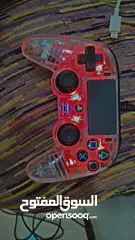  2 Transparent PS4 controller new naco pro