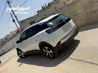  6 بيجو 3008 اصل وكالة من شركة بيجو موديل 2022 صفر كيلو متر جميع الاضافات بانورما السيارة بحالة الوكالة