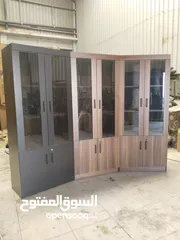  1 خزانة ملفات ابواب هايدروليك خزانة كتب / مكتبة بسعر المصنع شامل التوصيل  العروض الحصرية لدينا فقط