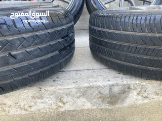  7 طقم جنط  فيزو مع كوشوك وكاله  للبيع