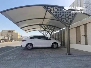  2 شوادر _ اشرعة _ مظلات _ مظلات قوسية _ سواتر جانبية _ شادر _ حدادة عامة _ حداد _ المنيوم _شماسي