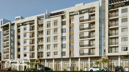  8 شقق سكنية  للبيع في منطقة الارسال بالقرب من دوار البست ايسترن