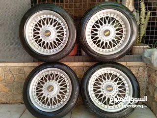  3 جنط مقاس bbs 17بحال الوكاله مسستم امامي خلفي ستاندر مش ملعوب فيه لا كسر ولا لحام للبيع مطلوب فيه 170