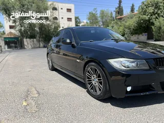  3 BMW 320i 2007   وارد شركة أبو خضر  مالك ثالث  لا تحتاج اي نوع من انواع الصيانة
