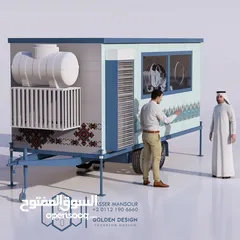  10 تصميم مشاريع تجارية وفود تراك _ درايف ثرو محلات واجهات كلادينج تصميم فعاليات