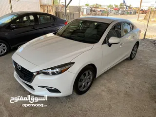  3 للبيع مازدا زوم 3 ابيض 2018 بسعر 11100