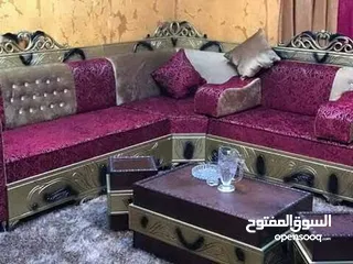  2 تنجيد وتفصيل وصيانة اطقم الكنب والجلسات بأسعار مناسبة